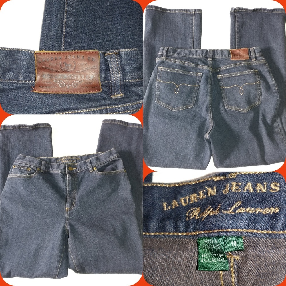 EUC LAUREN JEANS CO RALPH LAUREN SIZE 10